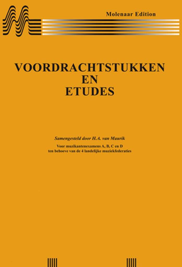 Voordrachtstukken en Etudes - Percussion